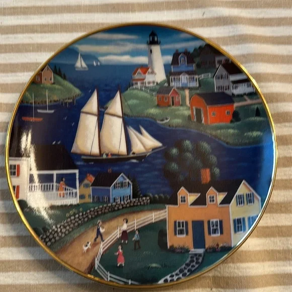 Vintage Franklin Mint plate set. Limited edition, signed & numbered - Picture 8 of 10